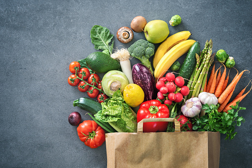 Photo of healthy vegetables 